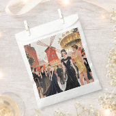 Moulin rouge Stil, schwarz und gold, Reich Luxus Geschenktütchen (Ausgeschnitten)