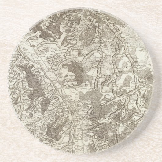 Mouline Sandstein Untersetzer (Vorne)