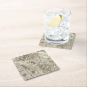 Moulins Rechteckiger Pappuntersetzer (Vor Ort)