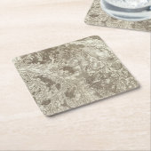 Moulins Rechteckiger Pappuntersetzer (angewinkelt)