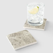 Moulins Steinuntersetzer (Seitenansicht)