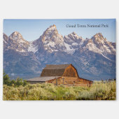 Moulton Barn in Grand Teton National Park Magnet (Vorderseite)