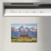 Moulton Barn in Grand Teton National Park Magnet (In Situ (Geschirrspüler))