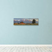 Moulton Barn Leinwanddruck (Insitu (Holzboden))