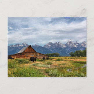 Moulton Barn Postkarte