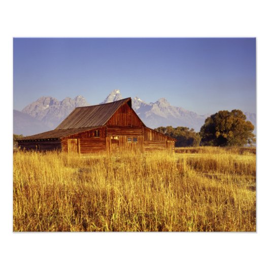 Moulton Barn über Mormon Fotodruck (Vorne)