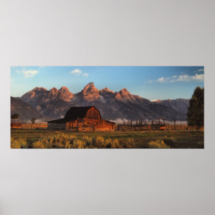 Moulton Scheune Poster