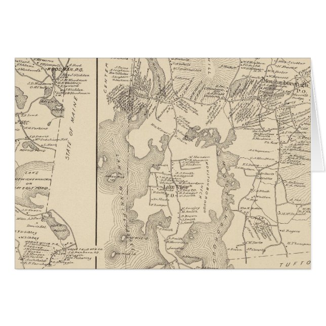 Moultonborough, Carroll Landkreis (Vorderseite (Horizontal))