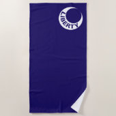 Moultrie Flag (Liberty) (Amerikanische Geschichte) Strandtuch (Vorderseite)