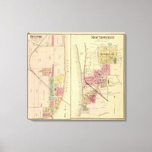 Moundsville, West Virginia Leinwanddruck