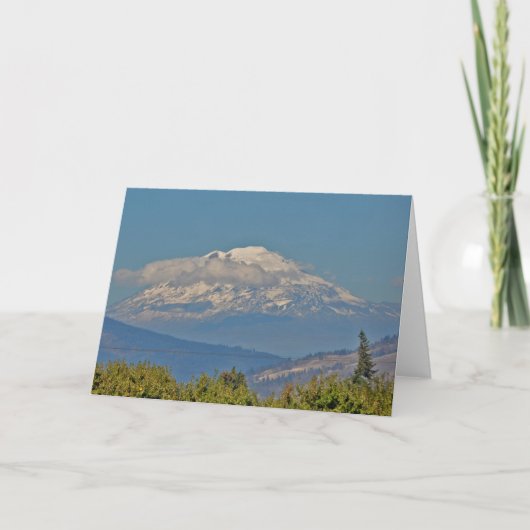 Mount Adams - Kunstkarte Karte (Vorderseite)