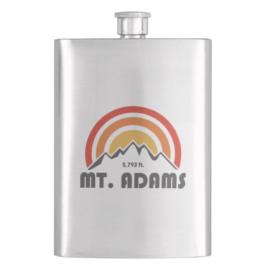 Mount Adams New Hampshire Flachmann (Vorderseite)