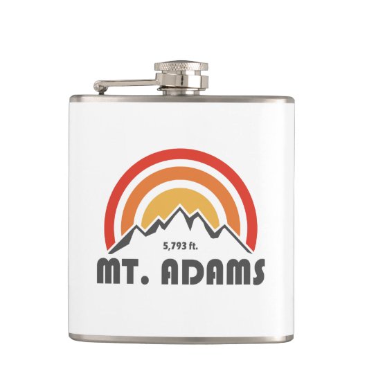 Mount Adams New Hampshire Flachmann (Vorderseite)