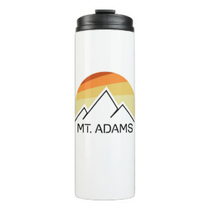 Mount Adams New Hampshire Retro Thermosbecher