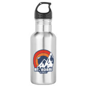 Mount Adams New Hampshire Sun Eagle Edelstahlflasche (Vorderseite)
