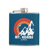 Mount Adams New Hampshire Sun Eagle Flachmann (Vorderseite)