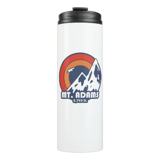 Mount Adams New Hampshire Sun Eagle Thermosbecher (Vorderseite)