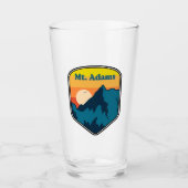 Mount Adams New Hampshire Sunrise Glas (Vorderseite)
