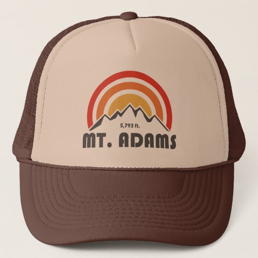 Mount Adams New Hampshire Truckerkappe (Vorderseite)