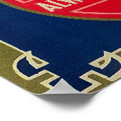 Mount Adams Pear Crate LabelYakima, WA Poster (Ecke)