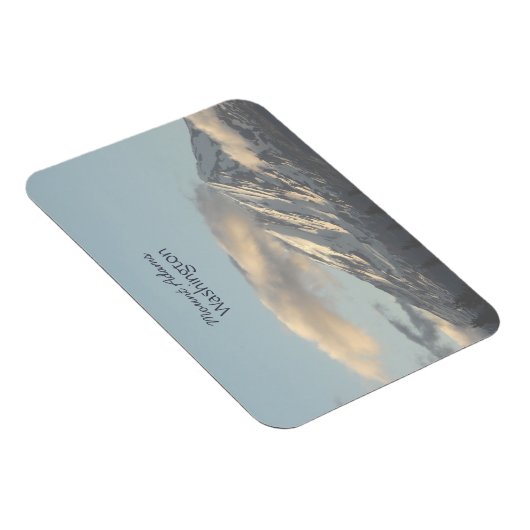 Mount Adams Washington Big Cloud Landschaftliches  Magnet (Rechte Seite)