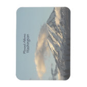 Mount Adams Washington Big Cloud Landschaftliches  Magnet (Vertikal)