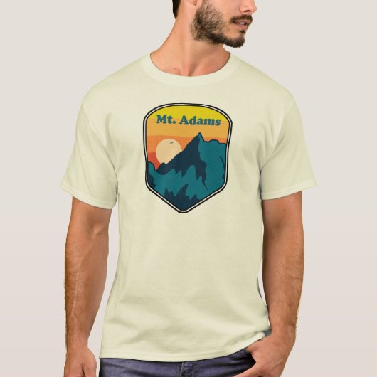 Mount Adams Washington Sunrise T-Shirt (Vorderseite)