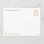 Mount Agung, Bali - Authentic Postcard Feiertagspostkarte (Rückseite)