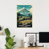 Mount Agung Bali Indonesia V02 Poster (Heimbüro)