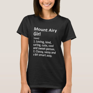 Mount Airy Girl Md Maryland Funny City Zuhause Roo T-Shirt