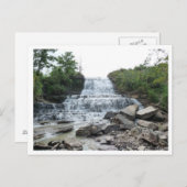 Mount Albion Falls Postkarte (Vorne/Hinten)