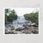 Mount Albion Falls Postkarte (Vorderseite)