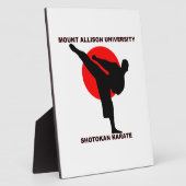 Mount Allison University Shotokan Karate Fotoplatte (Seite)