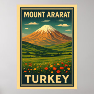 Mount Ararat Türkei V01 Poster