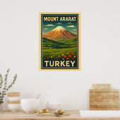 Mount Ararat Türkei V01 Poster (Küche)