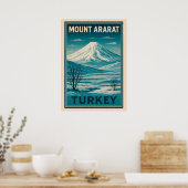 Mount Ararat Türkei V04 Poster (Küche)