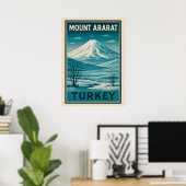 Mount Ararat Türkei V04 Poster (Heimbüro)