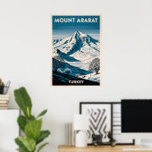 Mount Ararat Türkei V05 Poster (Heimbüro)