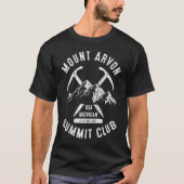 Mount Arvon Summit Club I Climbed Mount Arvon Mich T-Shirt (Vorderseite)