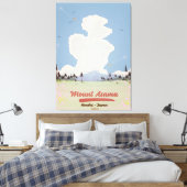 Mount Asama Honshū. Leinwanddruck (Insitu (Schlafzimmer))