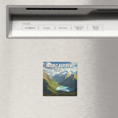 Mount Aspiring Nationalpark Neuseeland Reisen Magnet (In Situ (Geschirrspüler))
