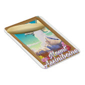 Mount Assiniboine Blimp Urlaubsposter Magnet (Rechte Seite)