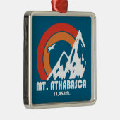 Mount Athabasca Sun Eagle Ornament Aus Metall (Rechts)