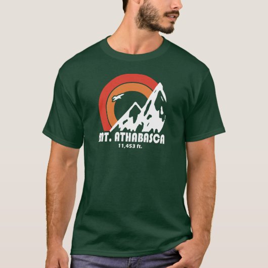 Mount Athabasca Sun Eagle T-Shirt (Vorderseite)