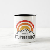 Mount Athabasca Zweifarbige Tasse (Mittel)