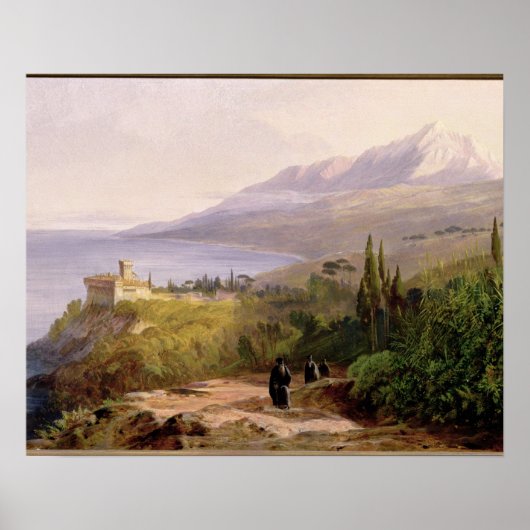 Mount Athos and the Monastery of Stavroniketes, 18 Poster (Vorne)