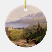 Mount Athos und das Kloster von Stavroniketes, 18 Keramik Ornament (Hinten)
