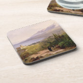 Mount Athos und das Kloster von Stavroniketes, 18 Untersetzer (Linke Seite)