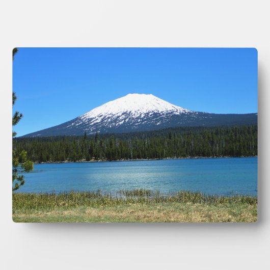 Mount Bachelor, OR Fotoplatte (Vorderseite)