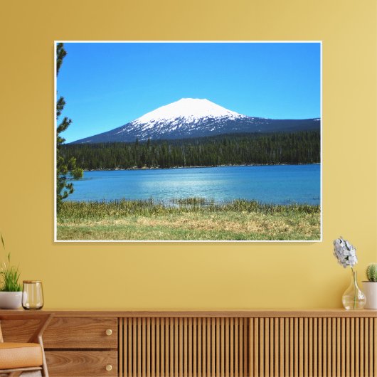 Mount Bachelor, OR Leinwanddruck (Insitu (Wohnzimmer))